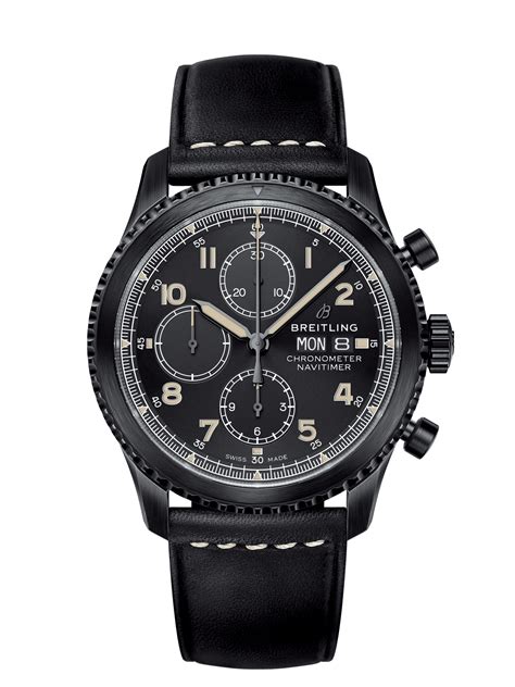 breitling navitimer 8 chronograph 43 black steel|Breitling Navitimer 8 Chronograph A13314101B1A1.